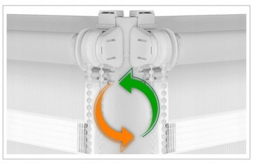 Жалюзи день-ночь на заказ, БЫСТРЫЙ МОНТАЖ, 138х150.