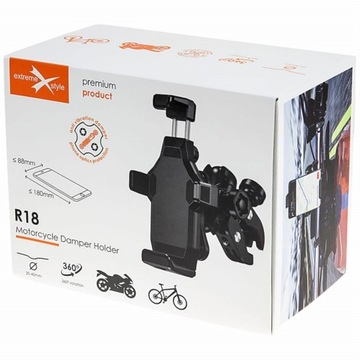 Uchwyt motocyklowy na Telefon Antywibracyjny