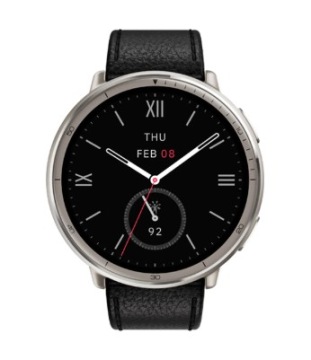 Smartwatch Amazfit Active 2 Round czarny SPORT GWARANCJA 24MC