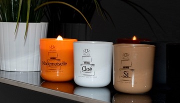 3x СВЕЧИ СОЕВЫЕ АРОМАТИЧЕСКИЕ СВЕЧИ В СТЕКЛЕ РОЖДЕСТВЕНСКИЙ НАБОР 3ШТ В БАНКЕ