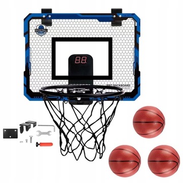БАСКЕТБОЛЬНЫЙ НАБОР СЕТКА ДЛЯ МЯЧОВ С ЗАГСАМИ + 3 МЯЧА