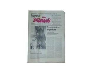 TYGODNIK SOLIDARNOŚĆ zestaw 9 numerów z 1990r