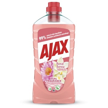 AJAX DUAL FRAGRANCE Lilia Wodna - Wanilia Płyn 1 L