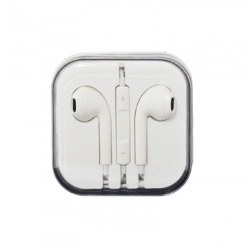 ПРОВОДНЫЕ НАУШНИКИ LIGHTNING ДЛЯ IPHONE + МИКРОФОН, БЕЛЫЕ