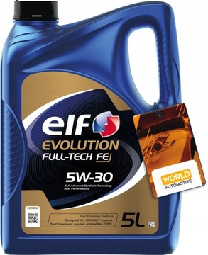 Elf Evolution Full-Tech Fe 5W-30 5L / 213935 Produkcji 09/2024