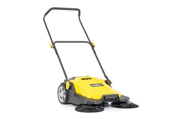 Zamiatarka ręczna do kostki liści garażu Lider PZR650 18L 65 cm 3 szczotki