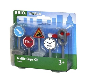 НАБОР ДОРОЖНЫХ ЗНАКОВ BRIO WORLD 33864