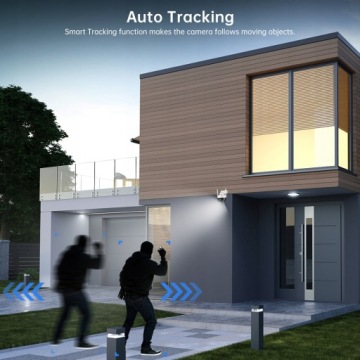 НАРУЖНАЯ ВРАЩАЮЩАЯСЯ КАМЕРА WiFi 5x ZOOM 8MPx 4K