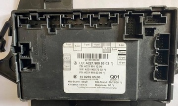 MERCEDES S W221 MODUL ŘÍZENÍ DVEŘE PRAVÝ PŘEDNÍ