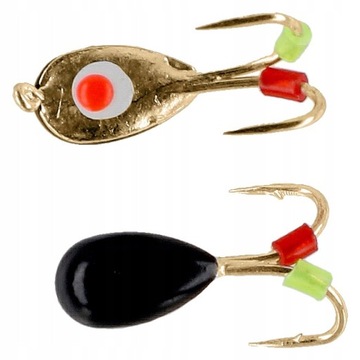 MIKADO MORMYSZKA WOLFRAMOWA ICE BUG CZARNY ZŁOTY 4mm