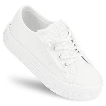 TRAMPKI DZIECIĘCE buty BIG STAR białe LL374023 26