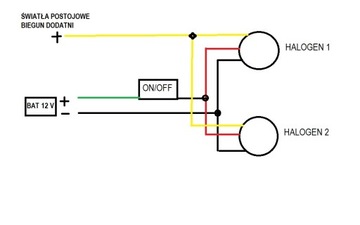 Мотоциклетные галогенные лампы RING LED с отражателями U7