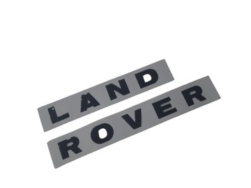 Emblemat Land Rover Czarny (Black Glossy)
