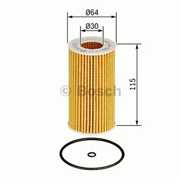 BOSCH 1 457 437 002 FILTR OLEJE
