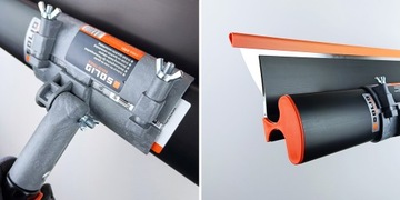 Nóż do gładzi 65cm Kij teleskopowy Wałek do gładzi