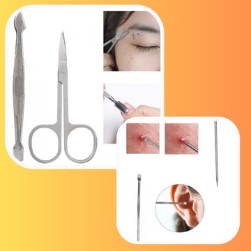 БОЛЬШОЙ МАНИКЮРНО-ПЕДИКЮРНЫЙ НАБОР В ЧЕРНОМ ФОРМАТЕ, 20 шт.