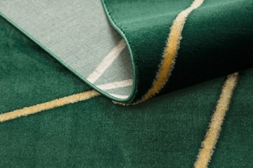 Ковер EMERALD STRIPES glamour green gold 200x290
