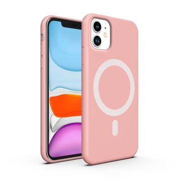 ETUI PREMIUM SILICONE MAGSAFE DO IPHONE 11