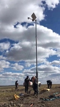 IP-камера Kansitan GSM SIM, вращающаяся солнечная панель
