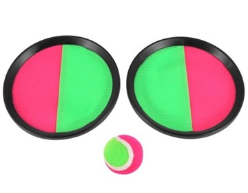 Ловите мяч и ловите игру на ловкость с помощью липучки