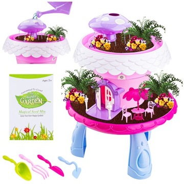 НАБОР САДОВНИКА для девочек САДОВЫЙ КУКОЛЬНЫЙ ДОМИК Растения Лейка