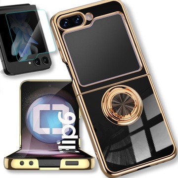 Etui OXYGEN CHIC do Samsung Galaxy Z FLIP 6 + Szkło Hartowane