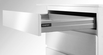 Wysuw na szufladę SMART BOX, nośność 40kg, długość 450mm szary SAMET