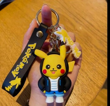 Breloczek Pokemon Pikachu bluza zawieszka Brelok