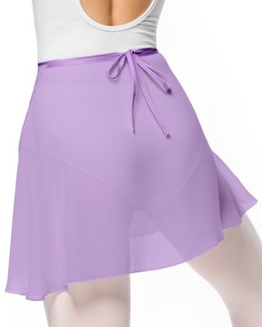 DAMSKA SPÓDNICZKA BALETOWA TUNICZKA SZYFONOWA L