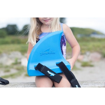 Акулий плавник для занятий плаванием SwimFin Mint 18м+