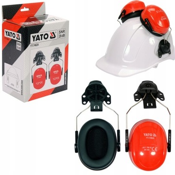 YATO NAUSZNIKI PRZECIWHAŁASOWE MOCOWANE NA KASK