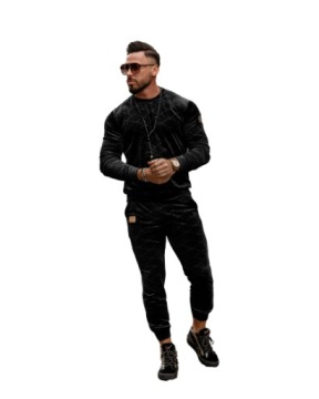 Komplet męski OLAVOGA ERIK czarny - M