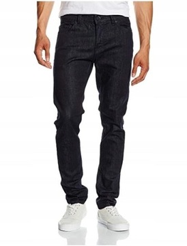 Only Sons KLASYCZNE GRANATOWE Jeansy Slim 32/34