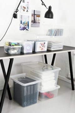 BOX BOX ПЛАСТИКОВЫЙ КОНТЕЙНЕР 20 Л С КРЫШКОЙ