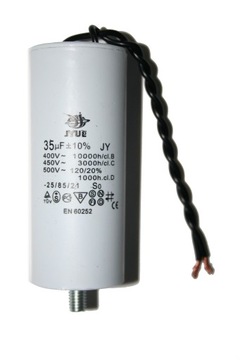 KONDENSATOR ROZRUCHOWY SILNIKA 35uF 450VAC