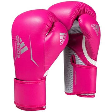 Rękawice Bokserskie ADIDAS Różowe Speed 100 8 Oz