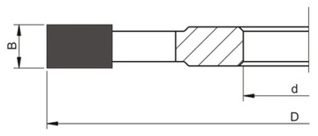 Фреза прямая 125х30х30 Z4 HSS GLOBUS