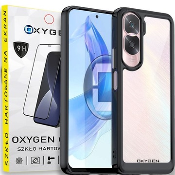 Etui Case OXYGEN PURE do Honor 90 LITE + szkło hartowane na ekran