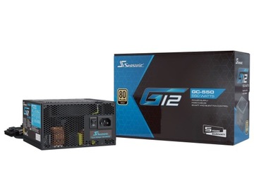 Zasilacz ATX Seasonic G12 550W 80 Plus Gold