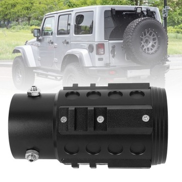 Задняя труба выхлопного патрубка диаметром 63 мм.