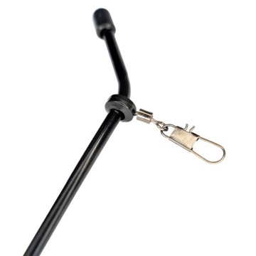 ТРУБКА SAHIDO LINE GUARD 15 СМ С ЗАВИРАЮЩИМСЯ И КОРМУШКОЙ SAINT