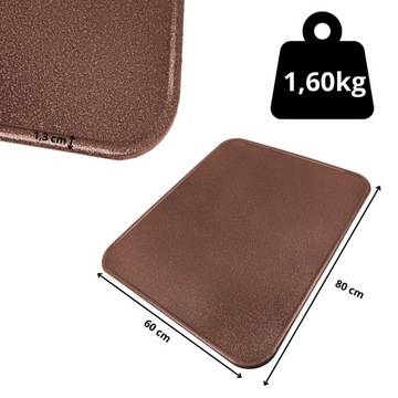 ОКРАШЕННЫЙ КАМИННЫЙ ЛИСТ 60х80 МЕДЬ, ЭСТЕТИЧЕСКОЕ ВЫПОЛНЕНИЕ