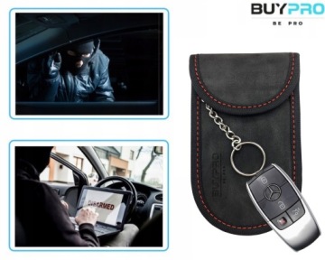 ЧЕХОЛ для ключей, защита от ключа, блокировка RFID, 2 шт., кожа