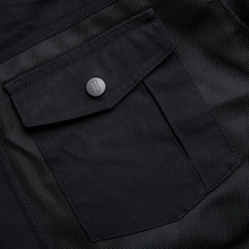 Черная сетчатая куртка-рубашка Broger California L