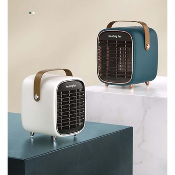 INF Elektryczny termowentylator ceramiczny w stylu retro