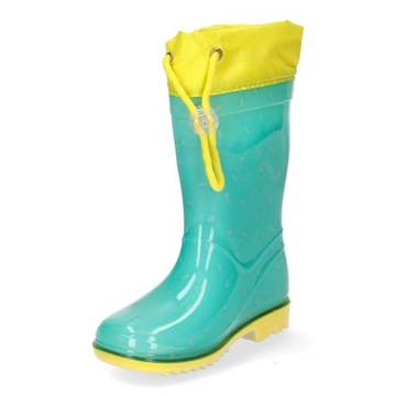 ДЕТСКИЕ РЕЗИНОВЫЕ САПОГИ БИРЮЗОВЫЕ РЕЗИНОВЫЕ САПОГИ СВИНКА ПЕППА R 24