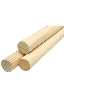 KOŁEK BUKOWY fi35 100cm drewniany SZTYL kij drążek dybel patyk tralka