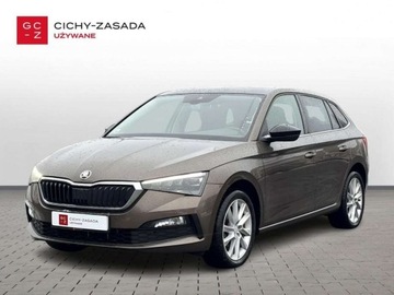 Skoda Scala Hatchback 1.0 TSI 115KM 2019 Skoda Scala 1.0 TSI 115KM StyleLED KameraGrzane FoteleCzujnikiAndroidSalon