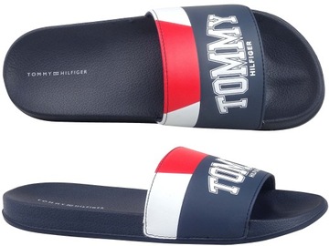 TOMMY HILFIGER POOL SHOWER KLAPKI PLAŻOWE BASENOWE