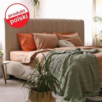 Prześcieradło z gumką 180x200 GŁADKI JERSEY 100% BAWEŁNA KOLOR DO WYBORU